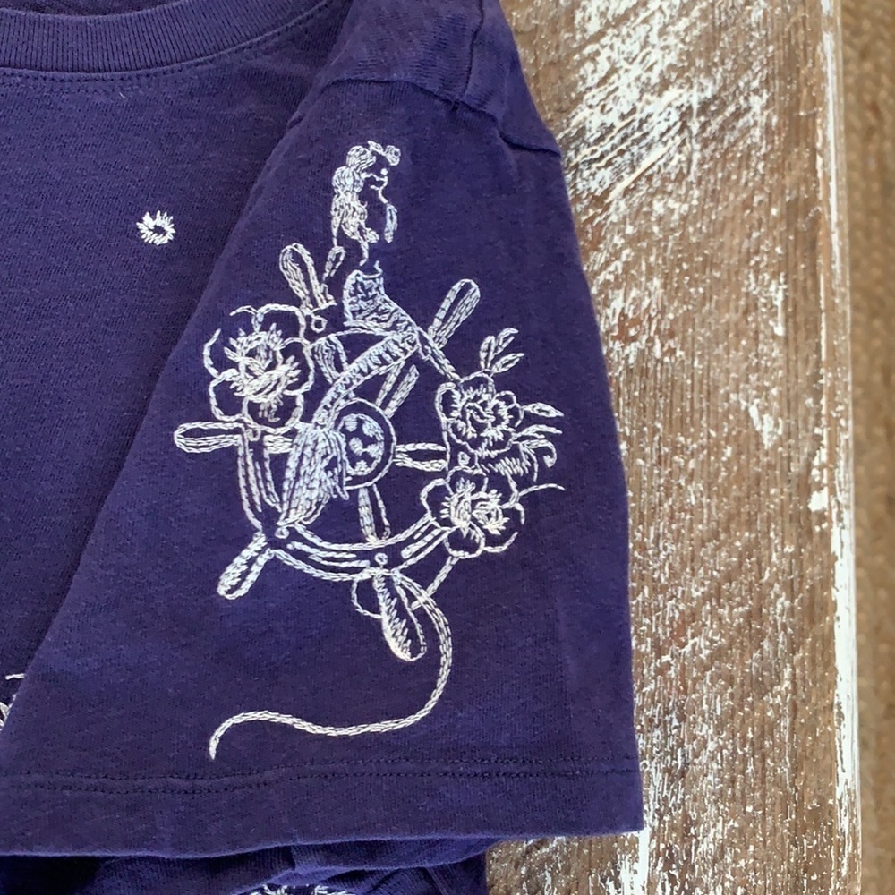 J Crew nautical embroidered tee - Picture 11 of 16